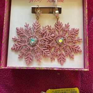 Brand new Betsy Johnson earrings